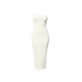 Vestido Midi Strapless Bodycon